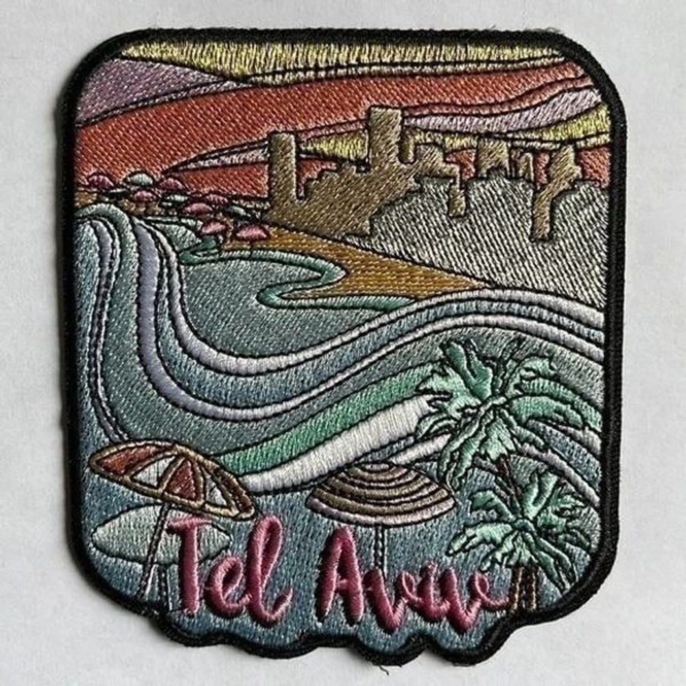 Stoney Clover Lane Israel Tel Aviv Destination Sticker Patch